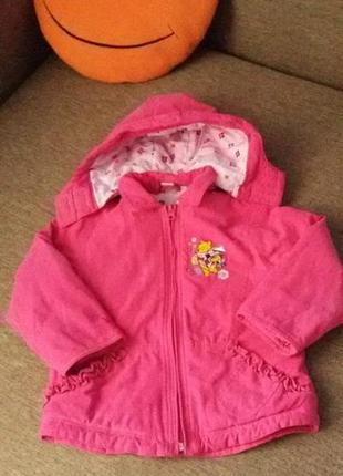 Куртка для дівчинки 96-104см