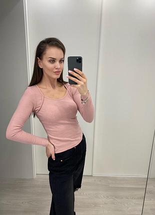 Топ кофта жіночий лонгслив 3