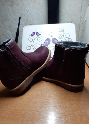 Черевики для дівчинки clarks3 фото