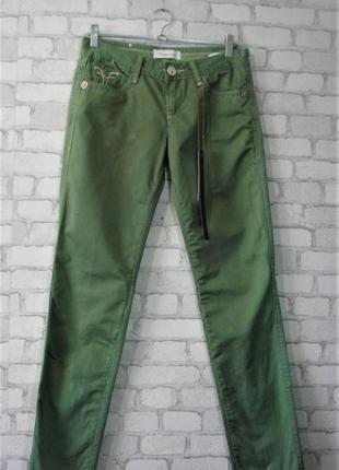 Зеленые джинсы ---fracomina--46-48 р -----сток--распродажа