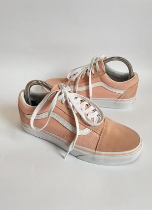 Фірмові кеді від vans замша текстиль 36,5