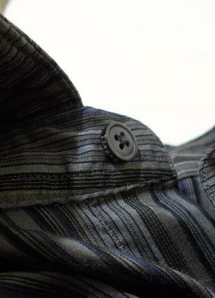 Рубашка стрейчевая полосатая 'ermenegildo zegna' 50-54р3 фото