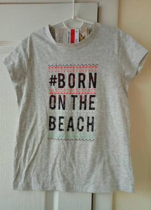 Футболка на дівчинку, 134-140см, фірма c&a, німеччина