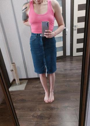 Джинсовая юбка