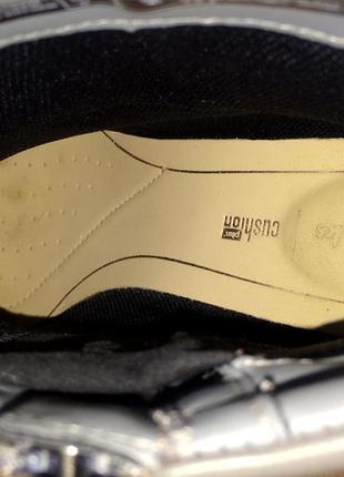 Кожаные термо ботинки clarks с мембраной gore-tex 40 размера8 фото