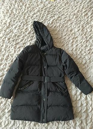 Пуховик zara, 7 лет