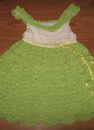 Сарафан ручной работы.