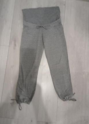 Демисезонные спортивные штаны для беременных пот 46,длина 97