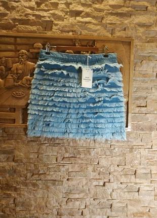 Джинсовая юбка  mads norgaard на 46р1 фото