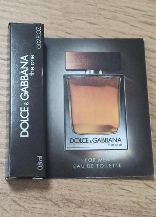 Dolce&gabbana the one for men туалетная вода