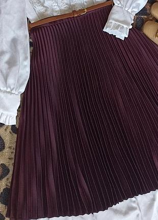 Шикарна спідничка-плісе/гофре, lauren ralph lauren