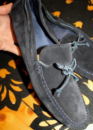 43 розм. мокасини замша net work touch. made in italy