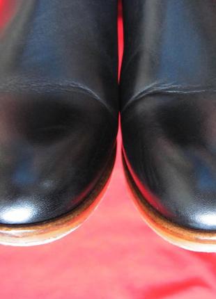 Navy boot (37) кожаные ботинки женские4 фото