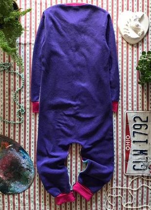 Флисовый комбинезон слип поддев человечек пижама флис даша путешественница disney на 7-8 лет10 фото