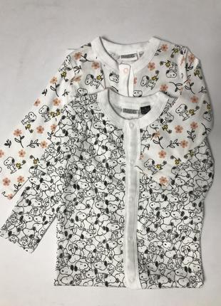 Набір соловічків на дівчинку сліпи піжамки для двійнят