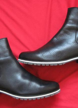 Zign (39) кожаные ботинки женские деми