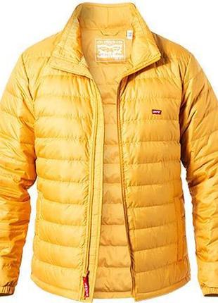 Мужской пуховик премиум levi's® down dehon pkbl pufferbl. оригинал.