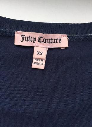 Плаття juicy couture xs/s в полоску, оригинал платье цветочный принт в сетку с воланами4 фото