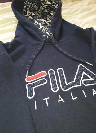 Оригинал худи/толстовка fila big logo vintag2 фото