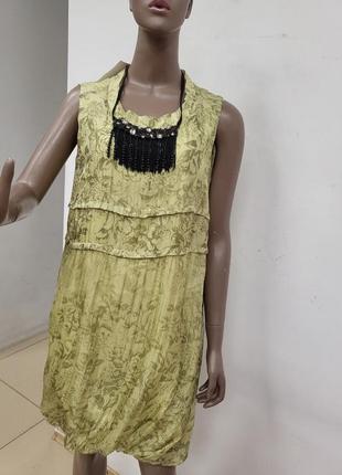 Платье сарафан с украшением6 фото