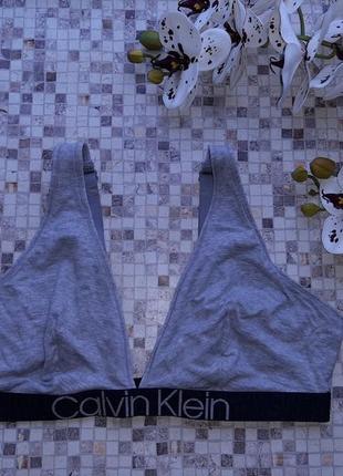Бюстгальтер бавовняний 85в calvin klein