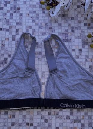 Бюстгальтер хлопковый  85в calvin klein2 фото