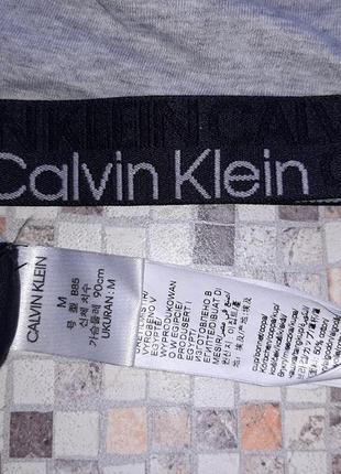 Бюстгальтер хлопковый  85в calvin klein4 фото