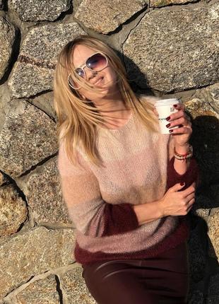 Светр з кидмохера на шовку 2