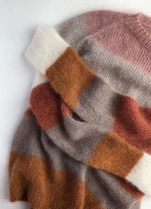 Светр з кидмохера на шовку 4