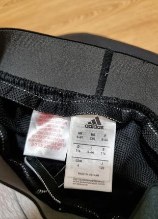Шорти дитячі від спортивного бренду adidas шорты 5-6 год7 фото