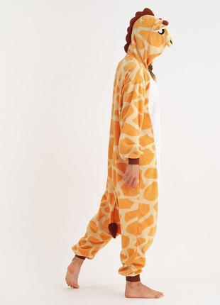 Кигуруми теплая пижама kigurumi жираф4 фото