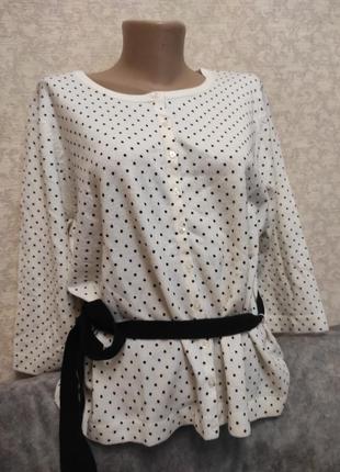 Кофточка в горох