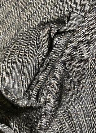 Шикарные брюки деми,вискоза,шерсть,неяркая клетка gvb7 фото