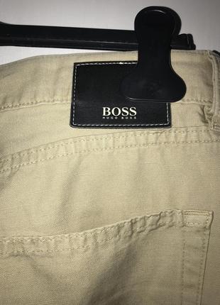 Брендовые джинсы hugo boss  лён и котон р 35/347 фото