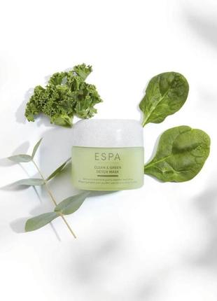 Детокс-маски на растительной основе espa clean &amp; green detox mask3 фото