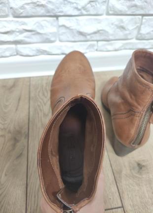 5th avenue кожаные коричневые ботинки 37 р стелька 24 см6 фото