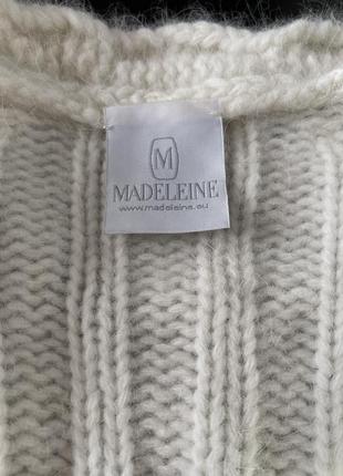 Свитер пуловер madeleine шерсть ангора 5