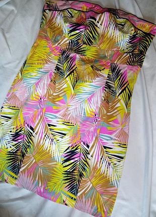 Летнее платье бюстье