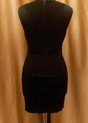 Красиве стильне маленьке чорне плаття на худеньку дівчину від zara рр 10 наш 445 фото