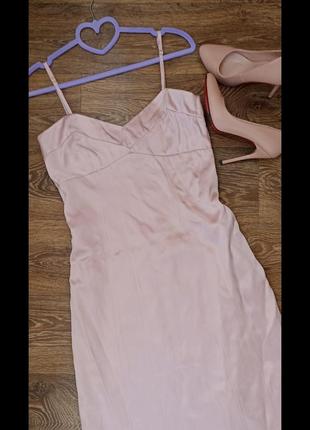 Шовкова сукня по фігурі, banana republic