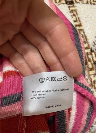 Приголомшливе яскраве плаття, 55% вовни мериноса + rayon (німеччина🇩🇪)2 фото