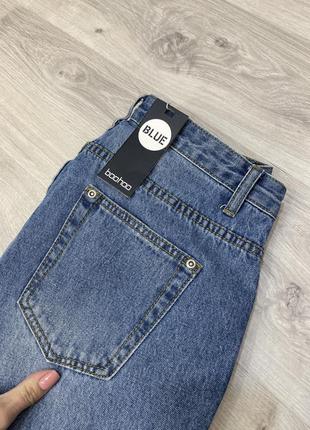 Джинсы мом boohoo