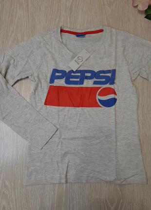 Лонгслів кофта лонгслів pepsi котон полувер