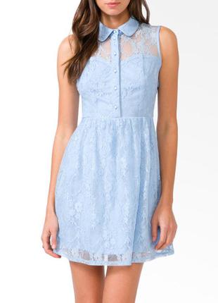 Кружевное платье forever 21