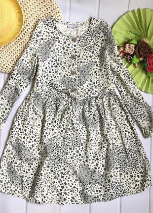 Плаття в квіточку віскозне