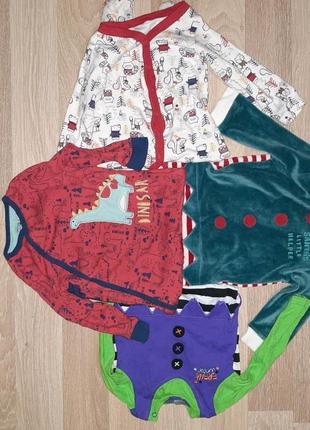 Набор человечков 12-18 месяцев, рост 80-86 см, англия бренды