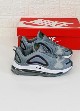 Кроссовки nike air max 720 кросовки найк аир макс серые весенние мужские кроссовки