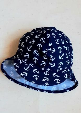 Пляжная кепка панамка с защитой якоря mon coeur франция на 12 месяцев (47см)2 фото