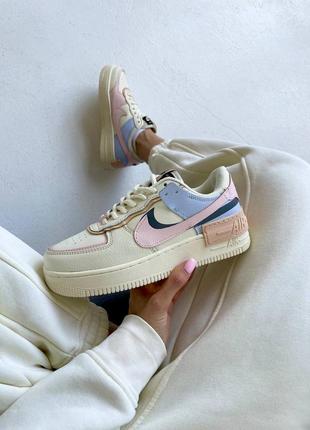 Кроссовки nike air force shadow « pink glaze »1 фото