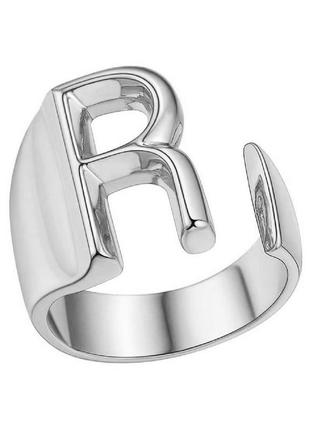 Регулируемое кольцо с буквой r abaccio krs